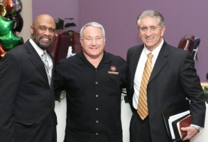 Pastor Kirk Houston, Re. Kevin Hinman, Dr. Joseph Umidi